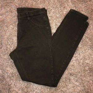HUE - Washed "Denim" Leggings - XL
